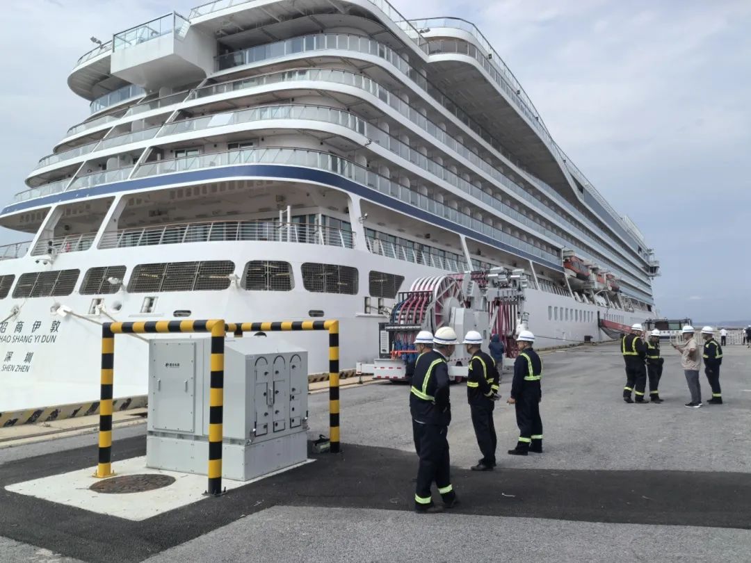 高压岸电,岸电,船舶岸电,邮轮岸电,健龙电器